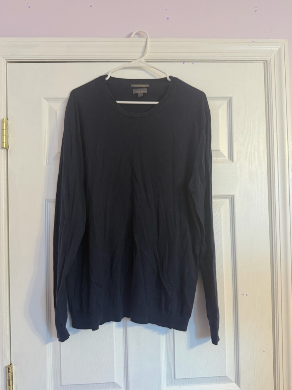 C2 by Calibrate Navy Long Sleeve Crewneck